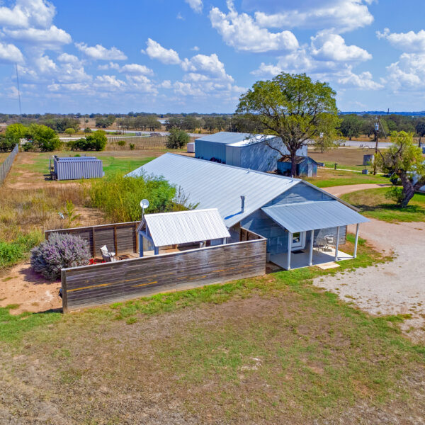 Beherns Family Homestead Aerial View